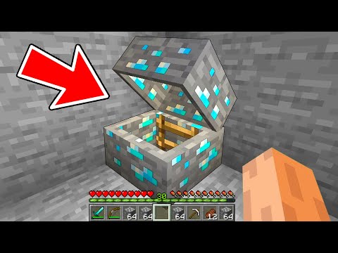 MINECRAFT pero PODEMOS ENTRAR en los MINERALES 😱