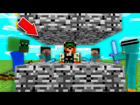 MIS AMIGOS me ENCERRARON en una PRISIÓN y me ESCAPO en MINECRAFT
