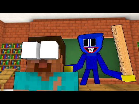 Monster School : POPPY PLAYTIME BECOME TEACHER – Minecraft Animation