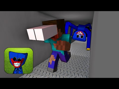 Monster School : POPPY PLAYTIME CHALLENGE – Minecraft Animation