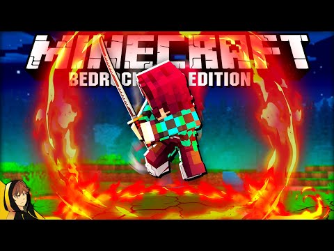 *NEW* DEMON SLAYER ADDON!?! | Minecraft [Bedrock Edition] – Demon Slayer [Addon]