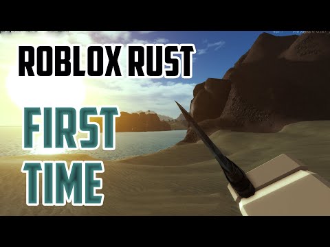 NEW ROBLOX RUST GAME | Dust Roblox