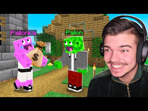 PALIONKA z PŁACZEM ODDAŁA MI SKRADZIONE RZECZY w Minecraft…
