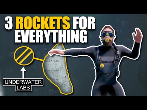 RAIDING a GROUPS LOADED UNDERWATER LABS BASE | Rust Solo Survival (3 of 4)
