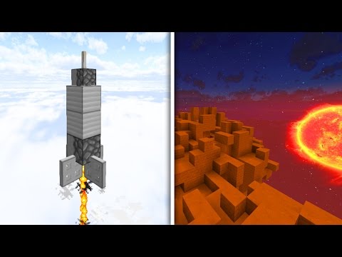 RAKETE ZUM MARS (VANILLA MINECRAFT)