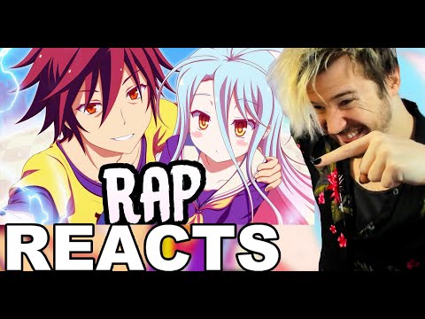 REACTION | NO GAME NO LIFE RAP | "Lose" | RUSTAGE ft. LulunaRina