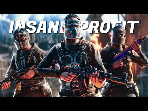 RUSHING RAIDS ON WIPEDAY FOR INSANE PROFIT – Rust