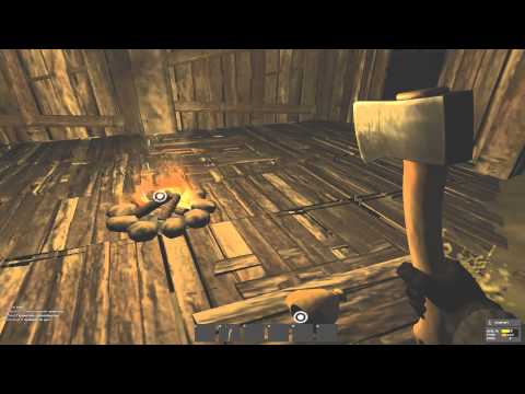Rust Alpha- Open World "Zombie" survival Game , The basics and PvP Gameplay (READ Description)