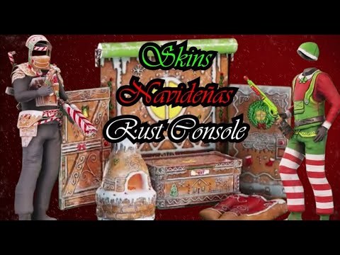 Rust Console. TODAS las nuevas skins navideñas (IN GAME)