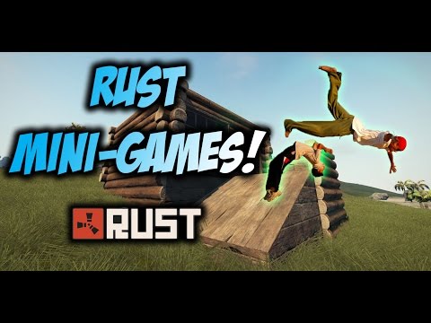RUST MINI GAMES!! AWESOME SERVER!