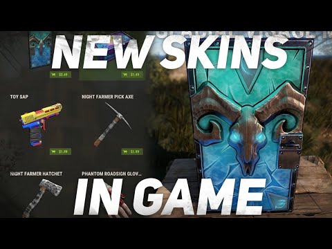 Rust *NEW* Item Store Skins In Game (2/25 Skin Showcase)
