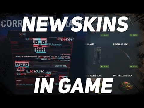 Rust *NEW* Skins In Game 1/21 Item Store Showcase