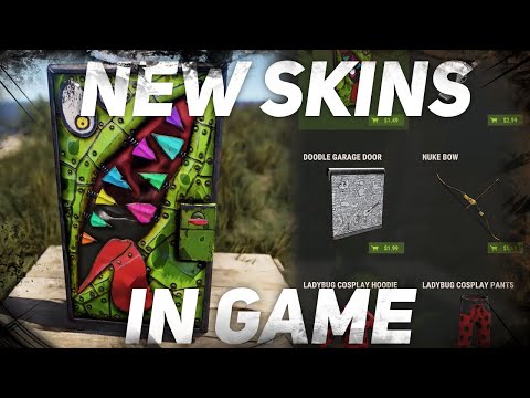 Rust *NEW* Skins In Game 1/28 Item Store Showcase