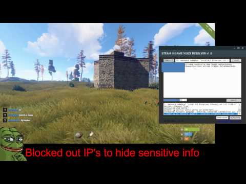 [RUST NEW] Steam In-Game IP Resolver [RUST CHEAT]
