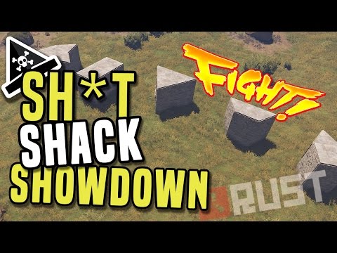 RUST STARTER BASE SHOWDOWN – Rust shacks for early game – base building guide