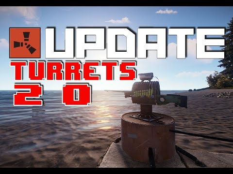 Rust Update – Turrets 2.0 – Use Any Gun In A Turret – Game Changer!