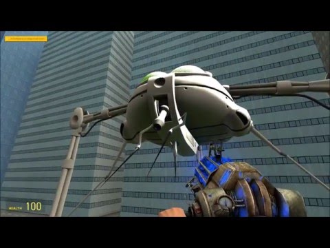 Scary War of the World's Tripod Mod (Garry's Mod)
