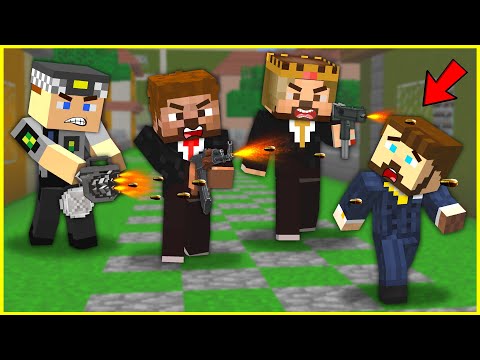 ŞEHİRDEKİ HERKES KÖTÜ OLDU, ÜVEY BABAYA SALDIRDI! 😱 – Minecraft