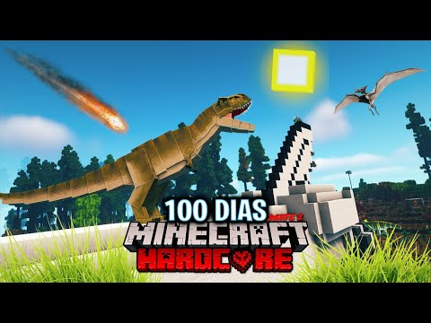 Sobreviví 100 días en un Apocalipsis de DINOSAURIOS en MINECRAFT Hardcore… Esto es lo que pasó (2)