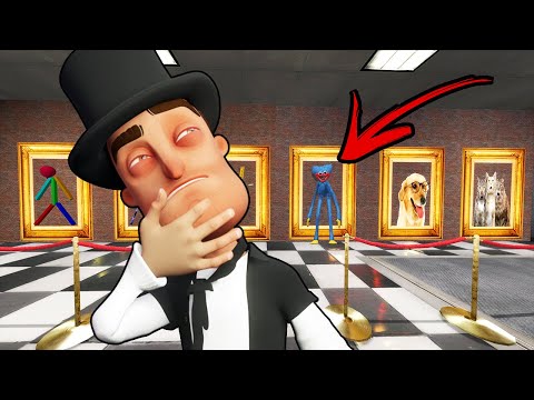 Somethings Weird with this Huggy Wuggy Art in Gmod.. (Garrys Mod Gameplay)