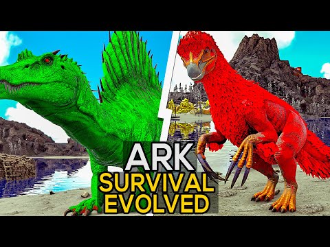SPINOZAUR + TERIZINOZAUR czyli NOWA HYBRYDA! W KOŃCU!!! – ARK: SURVIVAL EVOLVED z ADMIROS