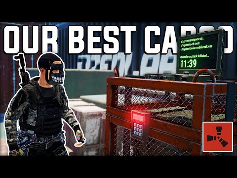 TAKING OVER the BEST RUST CARGO SHIP For INSANE END GAME LOOT – Rust Gameplay
