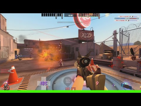 Team Fortress 2: Sniper Gameplay [TF2 Shooting Star]