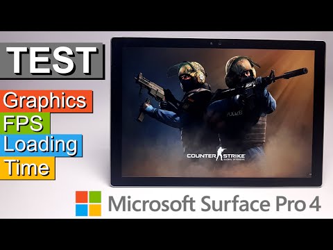TEST: Counter-Strike: Global Offensive (CS:GO) on the Surface Pro 4 i5 8GB RAM
