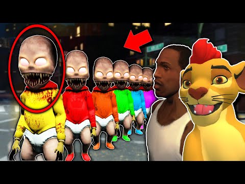 THE BABY IN YELLOW RAINBOW HORDE… (Garry's Mod Sandbox)
