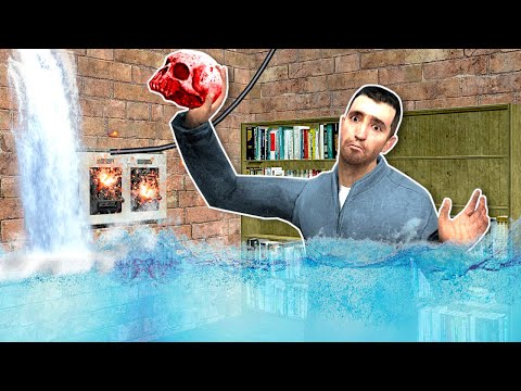 THE ESCAPE ROOM IS FLOODING! (Garry's Mod)