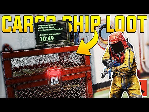 The PERFECT Early Game RUST CARGO SHIP LOOT RUN Gave CRAZY LOOT! – Rust Duo Survival Ep 2