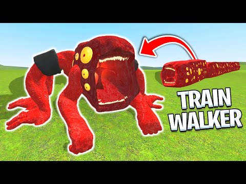 Train Eater becomes… TRAIN WALKER! (Garry's Mod)