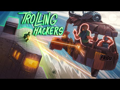 TROLLING A GAME BANNED CHEATER | RUST (1 of 6)