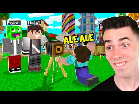 UCZYMY NOOBA JAK BYĆ YOUTUBEREM z PALION w Minecraft!