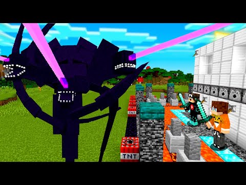 WHITER STORM vs TAJNA BAZA w Minecraft!