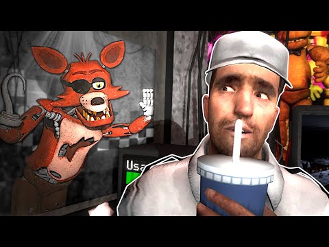 Working the FNAF Pizzeria NIGHT SHIFT! – Garry's Mod Gameplay