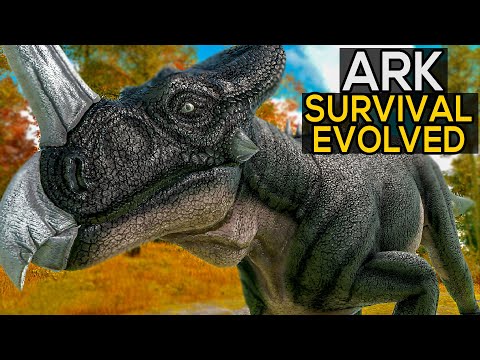 WYGLĄD TRICERATOPSA, MOC GIGANOTOZAURA! – ARK: SURVIVAL EVOLVED z ADMIROSEM