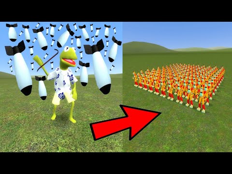 100 FREDDYS VS NUKES! – Garry's mod Sandbox