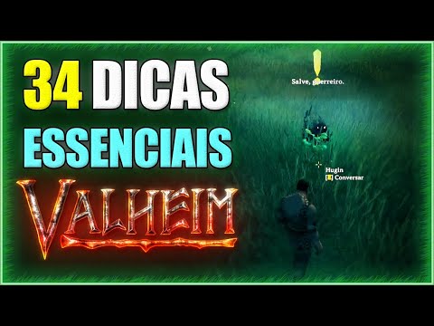 34 DICAS ESSENCIAIS para COMEÇAR BEM no Valheim