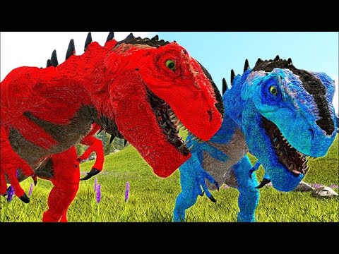 A História do Bebê Raptor que Foi Adotado Por 2 Orfãos! (ARK SURVIVAL EVOLVED) PLAY AS DINOSSAUROS
