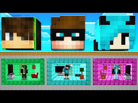 AİLEM İLE YANLIŞ GİZLİ KAFAYI SEÇERSEN ÖLÜRSÜN – Minecraft