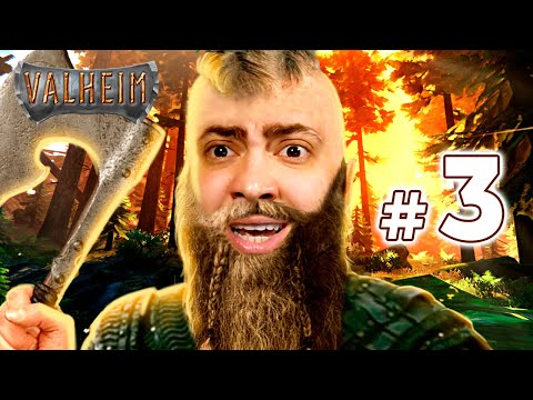 alanzoka jogando Valheim com os amigos – Parte 3