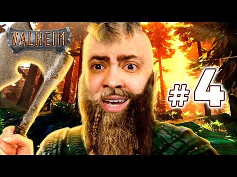 alanzoka jogando Valheim com os amigos – Parte 4