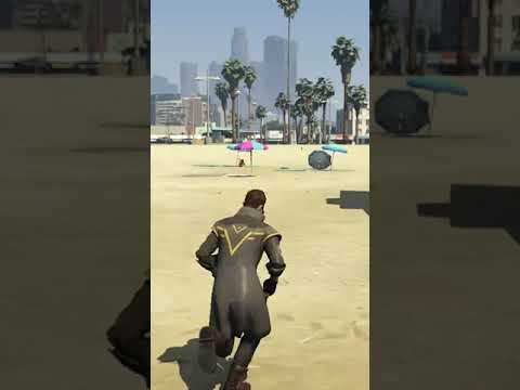 ALOK FF PRANK ORANG DI PANTAI BULAN RAMADHAN | GTA V INDONESIA SHORTS #147
