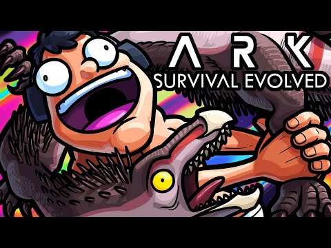 Ark Survival Evolved Funny Moments – Survival of the Poop Server!