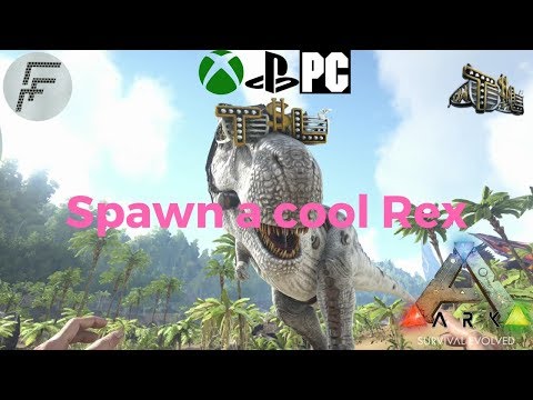 ARK: Survival Evolved How to spawn the stomped rex glasses