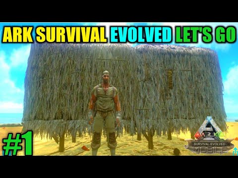 Ark Survival Evolved Mobile : My home and Dinos | Ep 01 | Hindi | Journey Begins | #Arkmobile