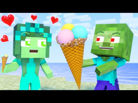 Best Children's Story |  Baby Alex and the toad | Minecraft animation Life of Zomma & Zombo