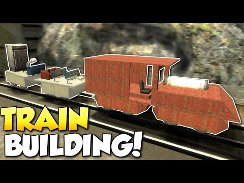BUILDING A TRAIN!? – Garry's Mod Gameplay – Gmod Sandbox Train Building Funny Moments!