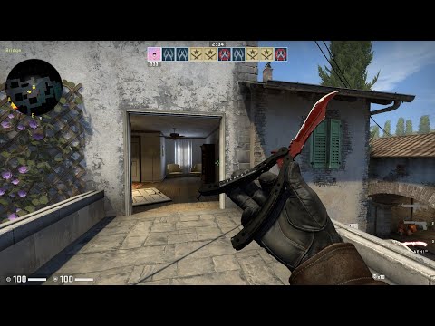 Butterfly Knife | Crimson Web (Field Tested-0.27) Counter strike Global Offensive Skin Showcase-2021